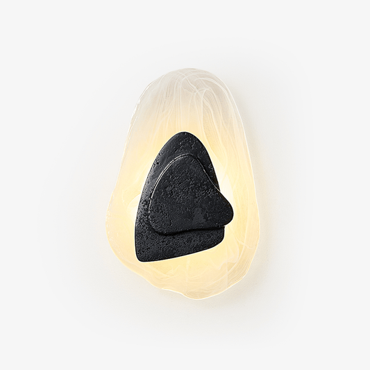 Lava Veil Travertine Wall Lamp - Tianguang Alabaster Lighting