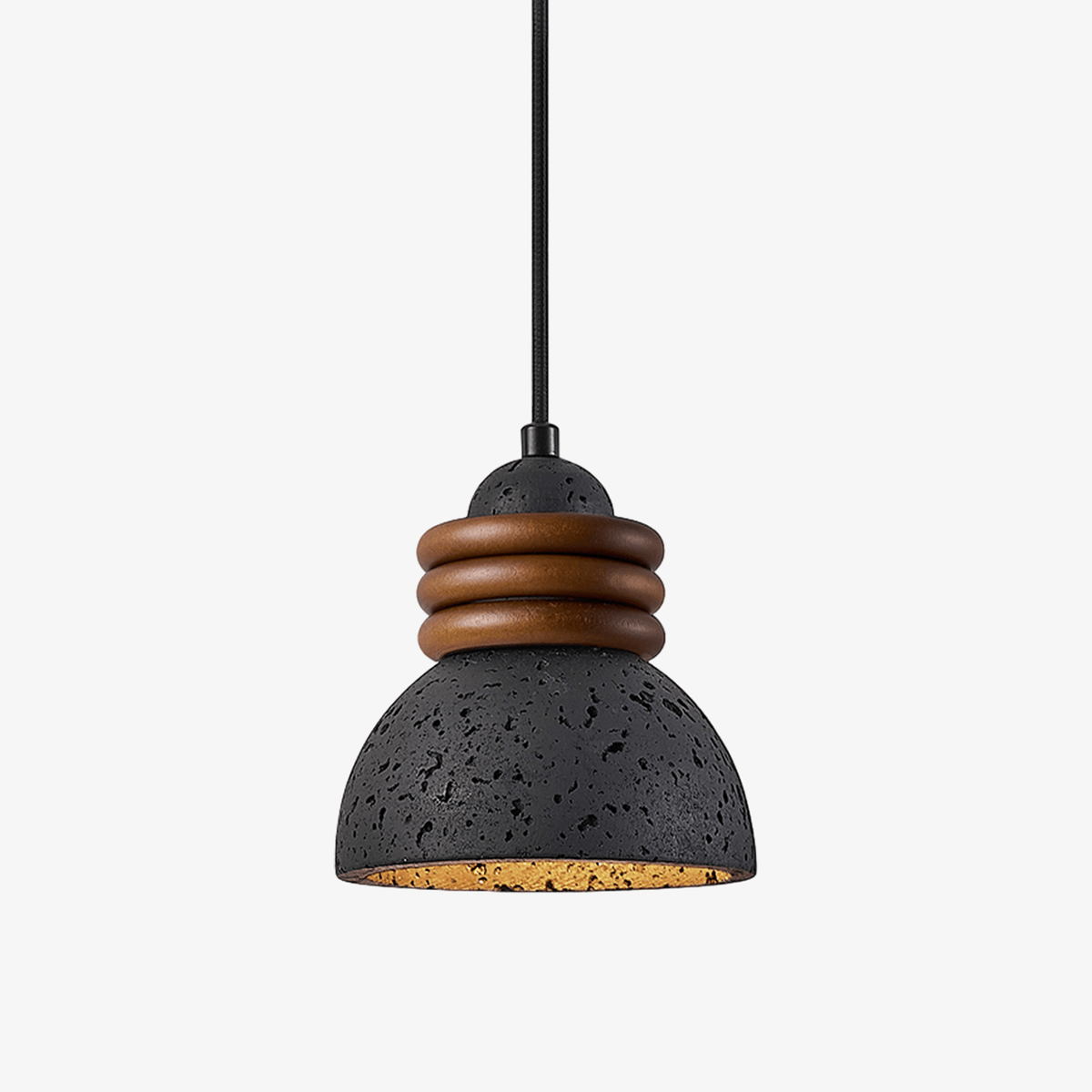 Kuro Ring Travertine Pendant Lamp - Tianguang Alabaster Lighting