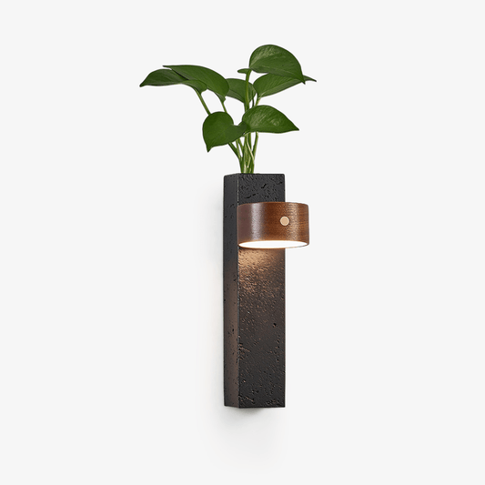 Verde Beam Rechargeable Travertine Wall Lamp - Tianguang Alabaster Lighting