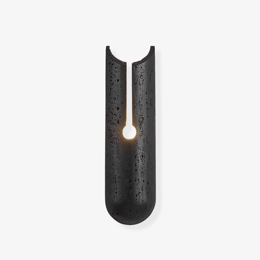 Vulca Split Stone Travertine Wall Light - Tianguang Alabaster Lighting