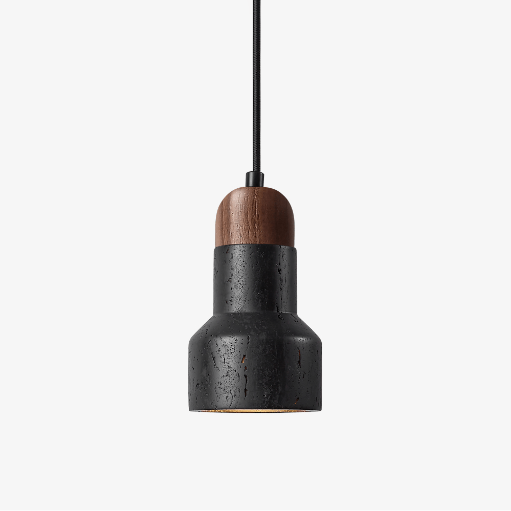 Vulcan Stone Travertine Pendant Light - Tianguang Alabaster Lighting