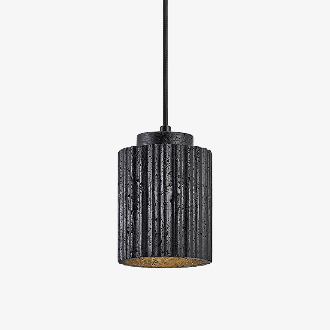 Nero Ridge Travertine Pendant Light - Tianguang Alabaster Lighting