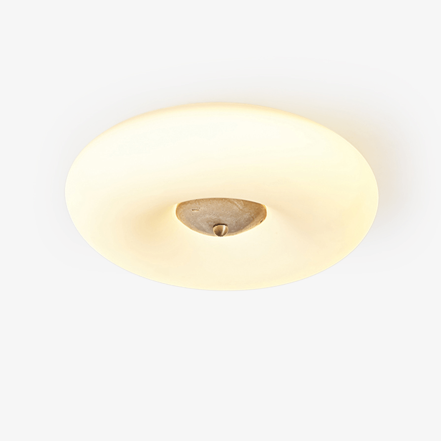 Solis Ring Marble Ceiling Light - Tianguang Alabaster Lighting