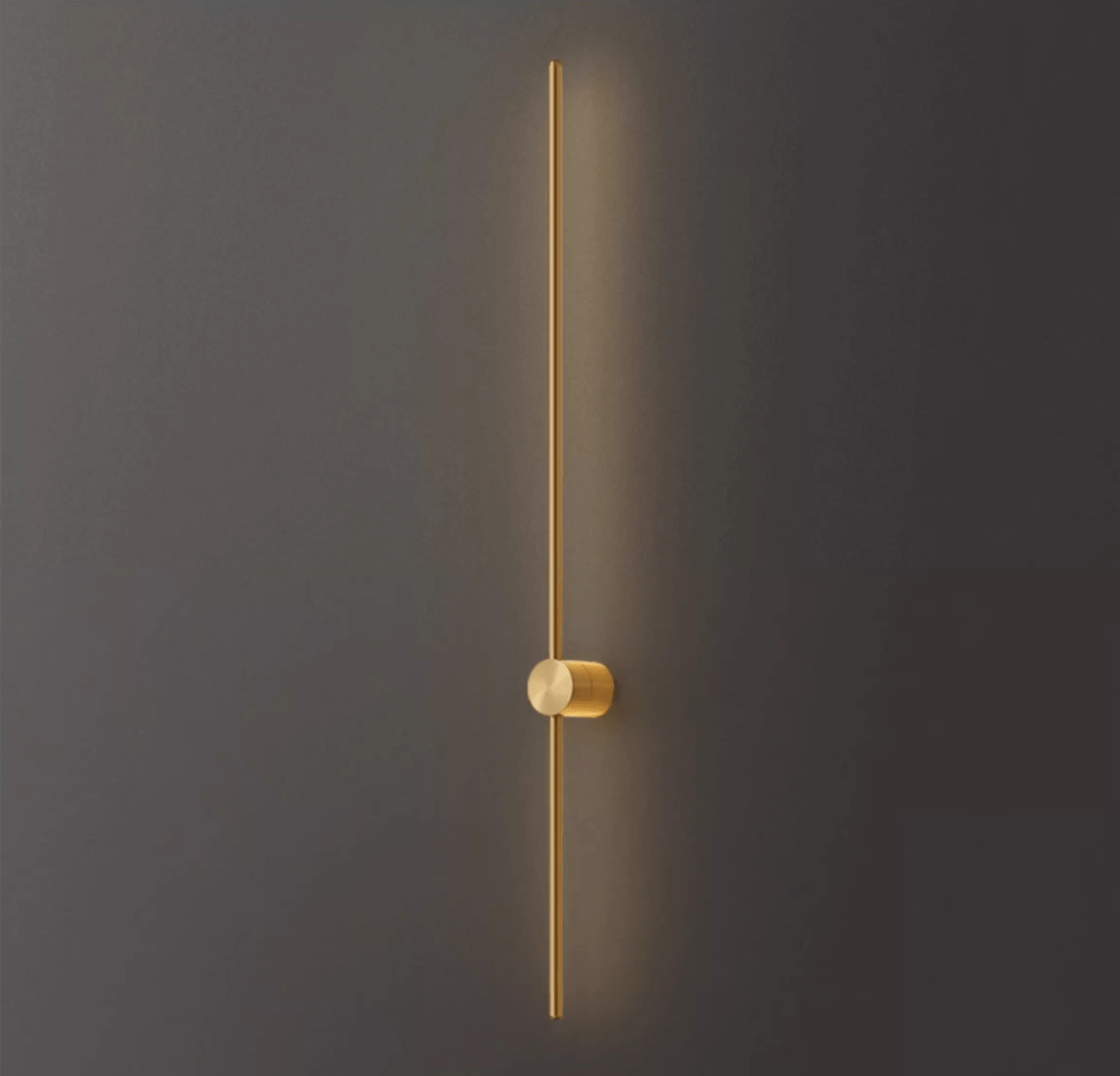 Luma Rod Portable Rechargeable Wall Light - Dia 10cm x L 60cm Metal, Bathroom Wall Sconce, detail 14