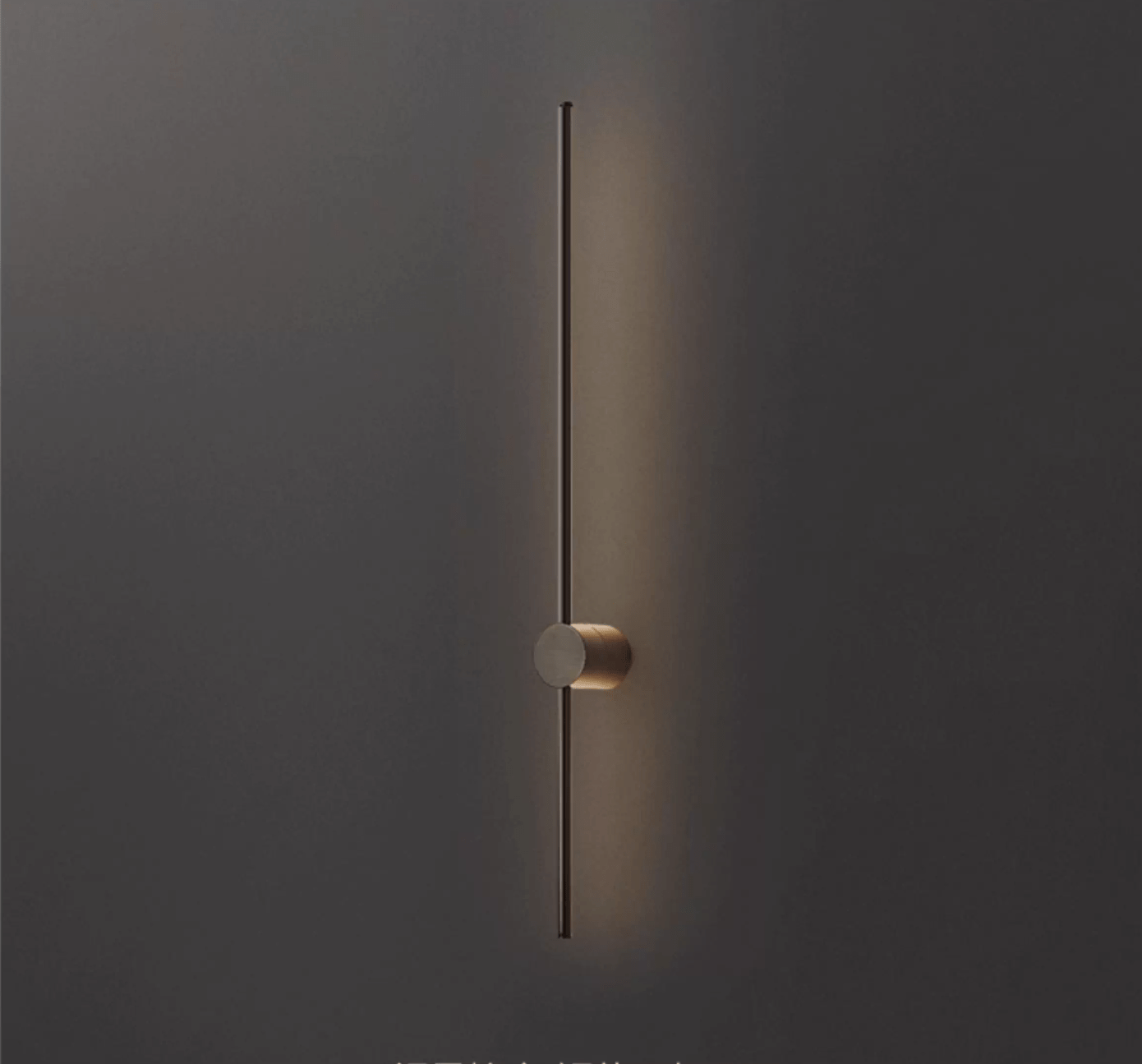 Luma Rod Portable Rechargeable Wall Light - Dia 10cm x L 60cm Metal, Bathroom Wall Sconce, detail 15