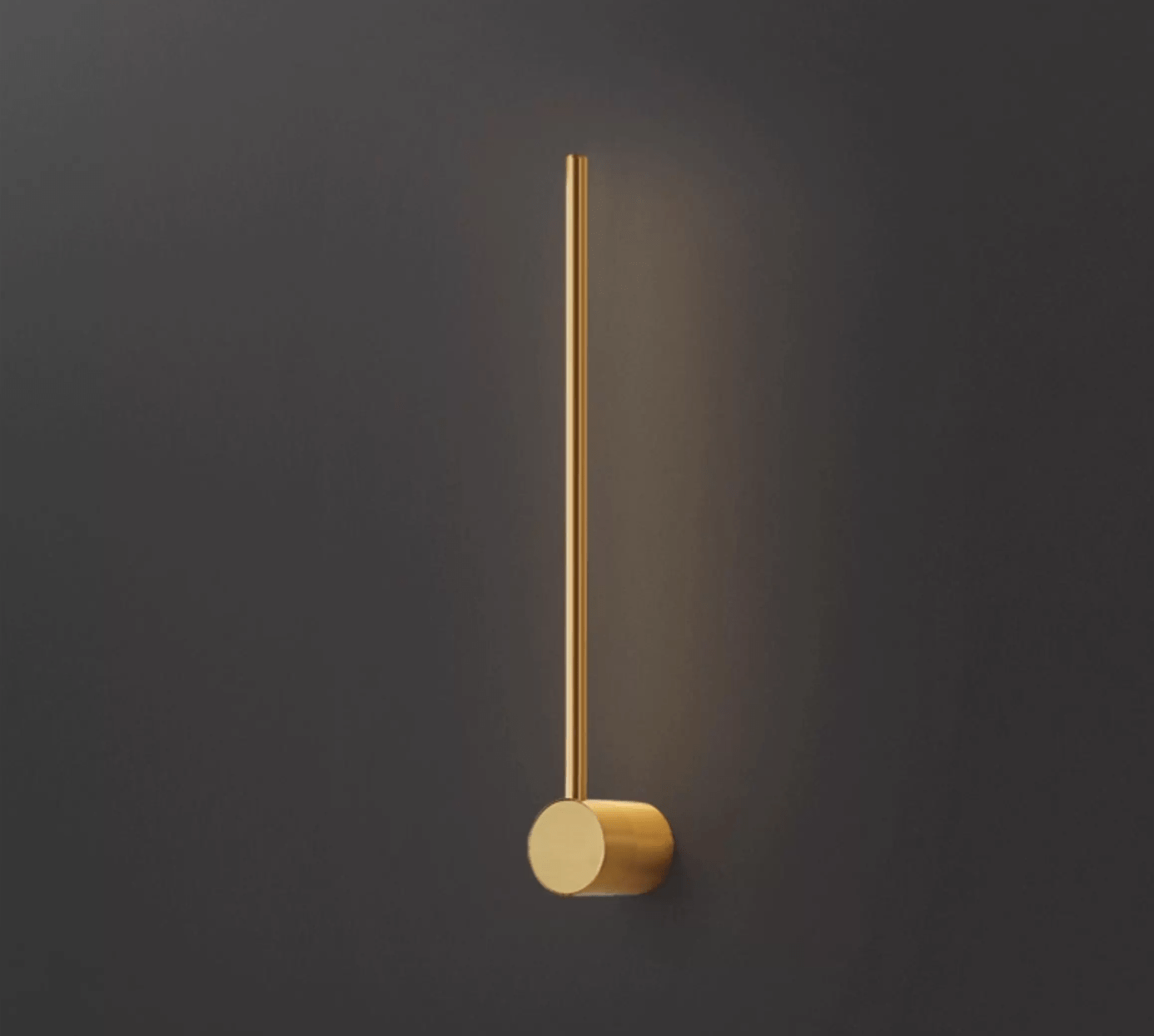 Luma Rod Portable Rechargeable Wall Light - Dia 10cm x L 60cm Metal, Bathroom Wall Sconce, detail 17