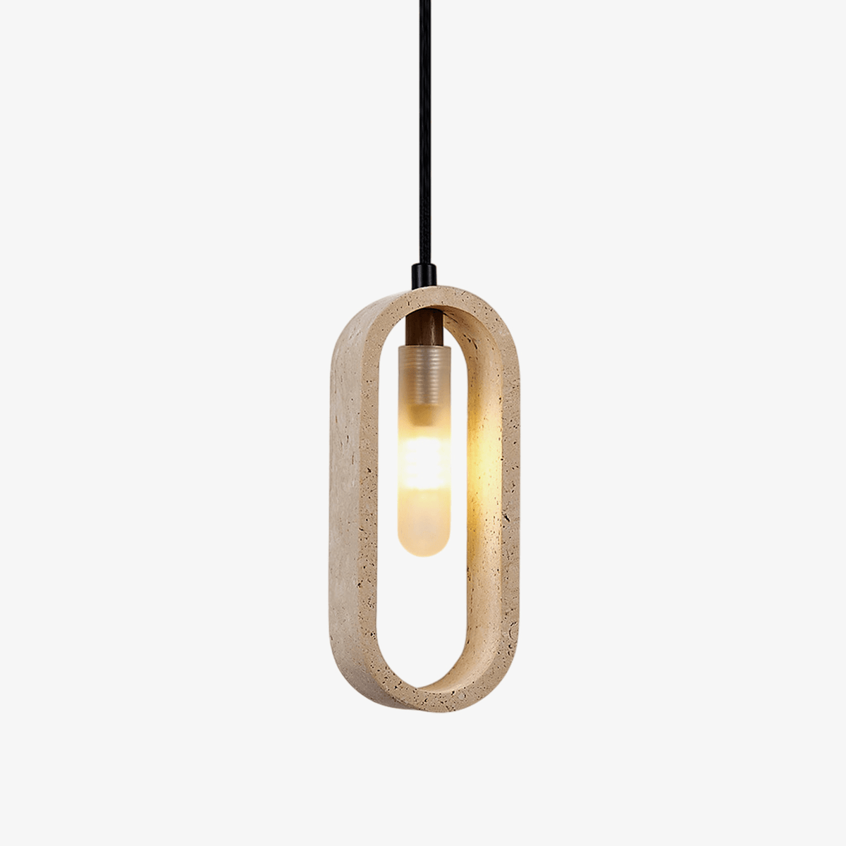 Onda Travertine Pendant Light - Tianguang Alabaster Lighting