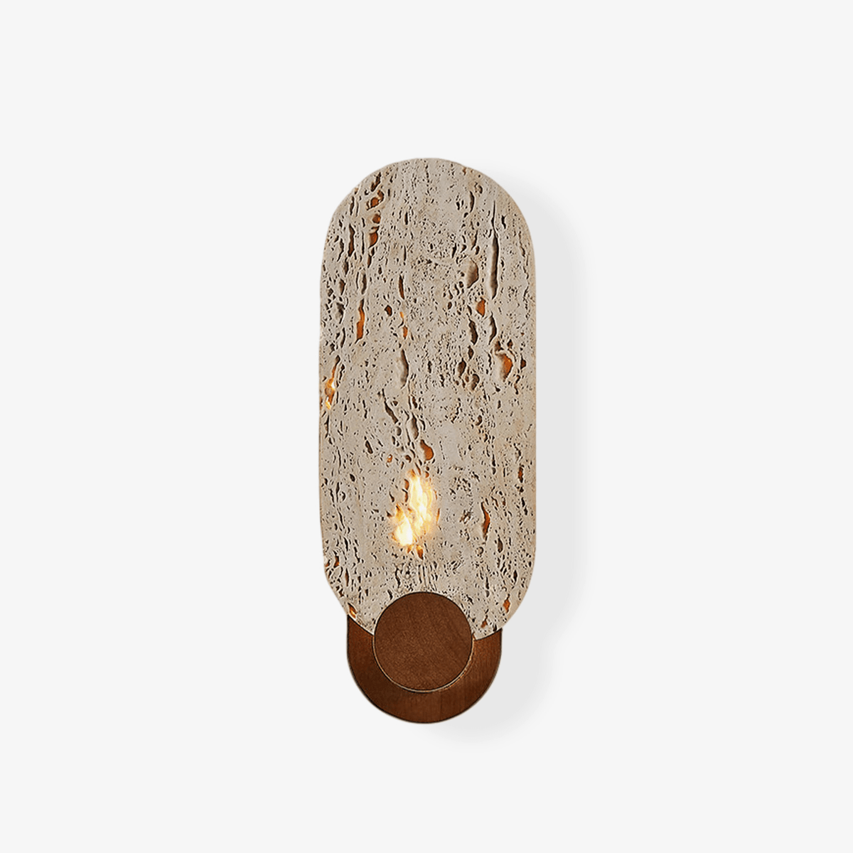 Vesper Travertine Wall Light - Tianguang Alabaster Lighting