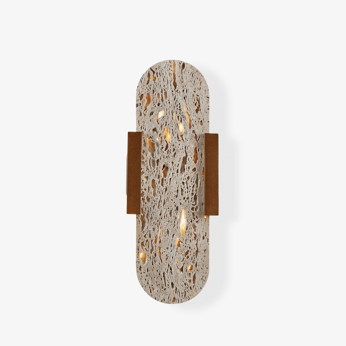 Elara Travertine Wall Light - Tianguang Alabaster Lighting