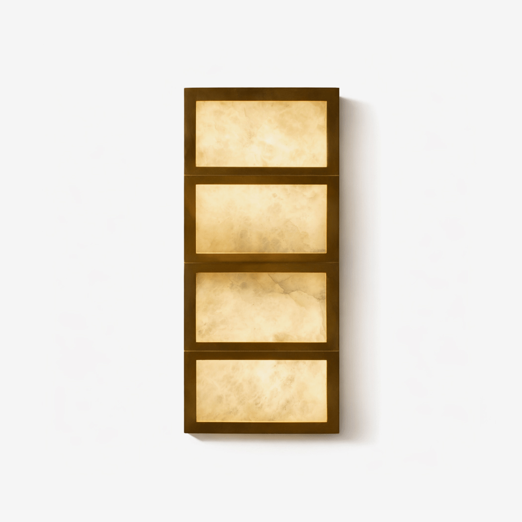 Alabaster Cascade Alabaster Wall Light - Tianguang Alabaster Lighting