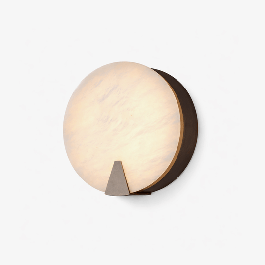 Solaris Halo Alabaster Wall Light - Tianguang Alabaster Lighting