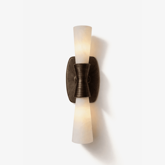 Opal Alabaster Twist Wall Sconce - Tianguang Alabaster Lighting