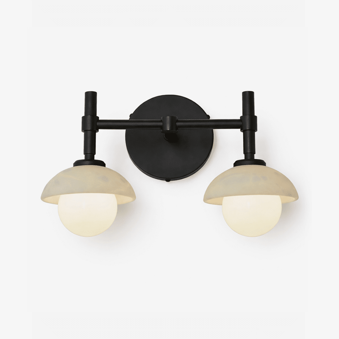 Milo Alabaster Double Wall Light - Tianguang Alabaster Lighting