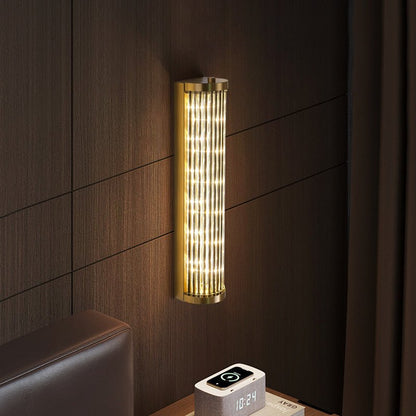 Luma Column Wall Light, Hardwired Wall Sconce, detail 7