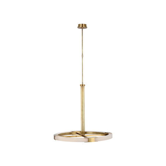 Covet Large Ring Alabaster Chandelier - Tianguang Alabaster Lighting