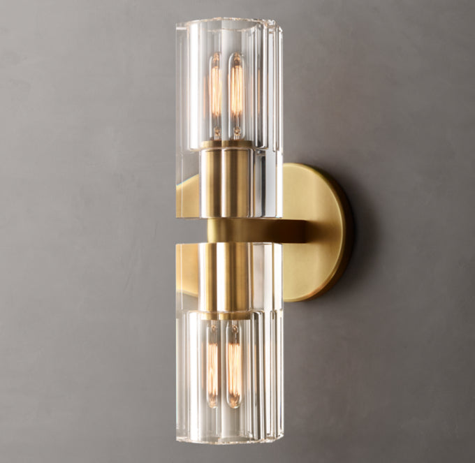 Arcachon Linear Wall Light, Bathroom Wall Sconce, detail 17