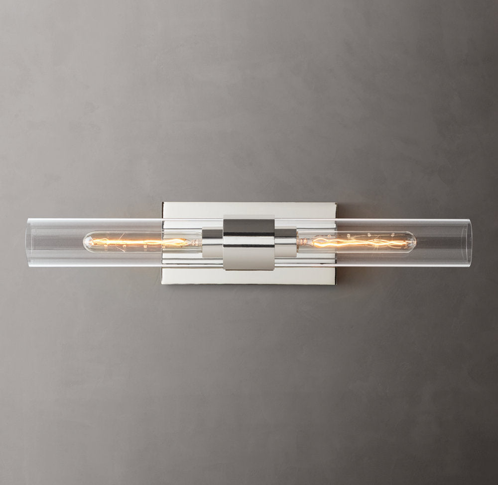Ravelle Linear Wall Light, Bathroom Wall Sconce, detail 20