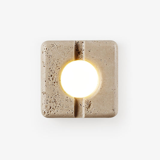 Nora Travertine Wall Light - Tianguang Alabaster Lighting