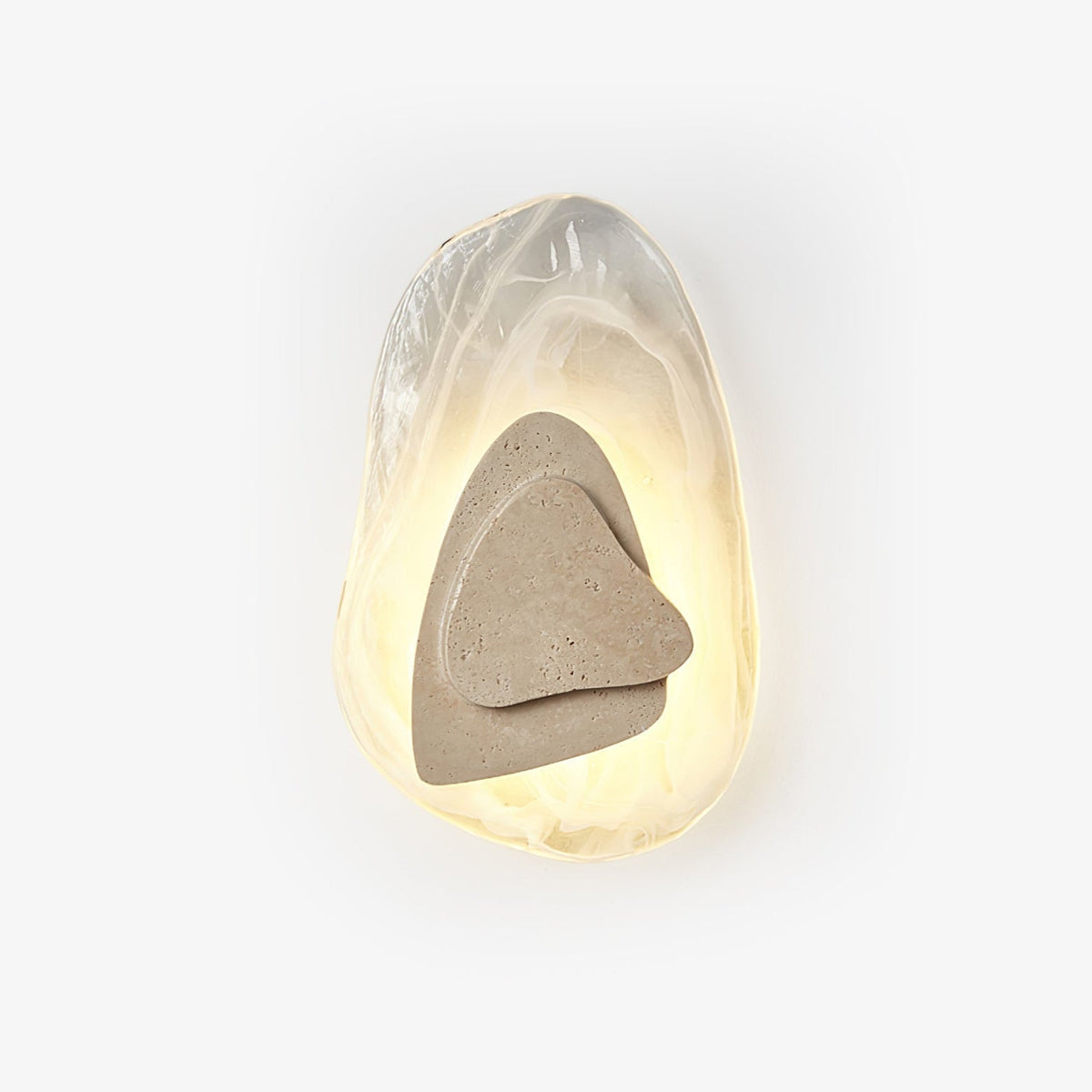 Eira Travertine Sconce - Tianguang Alabaster Lighting