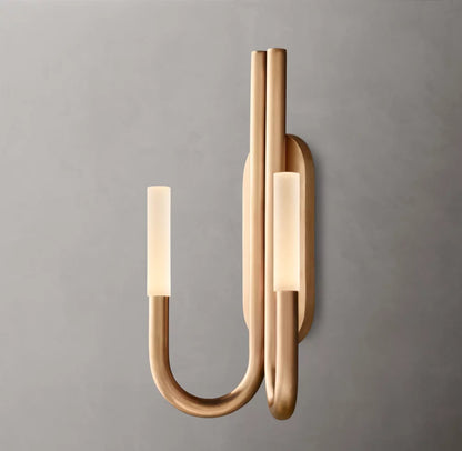 Rousseau Double Wall Light, Bathroom Wall Sconce, detail 4