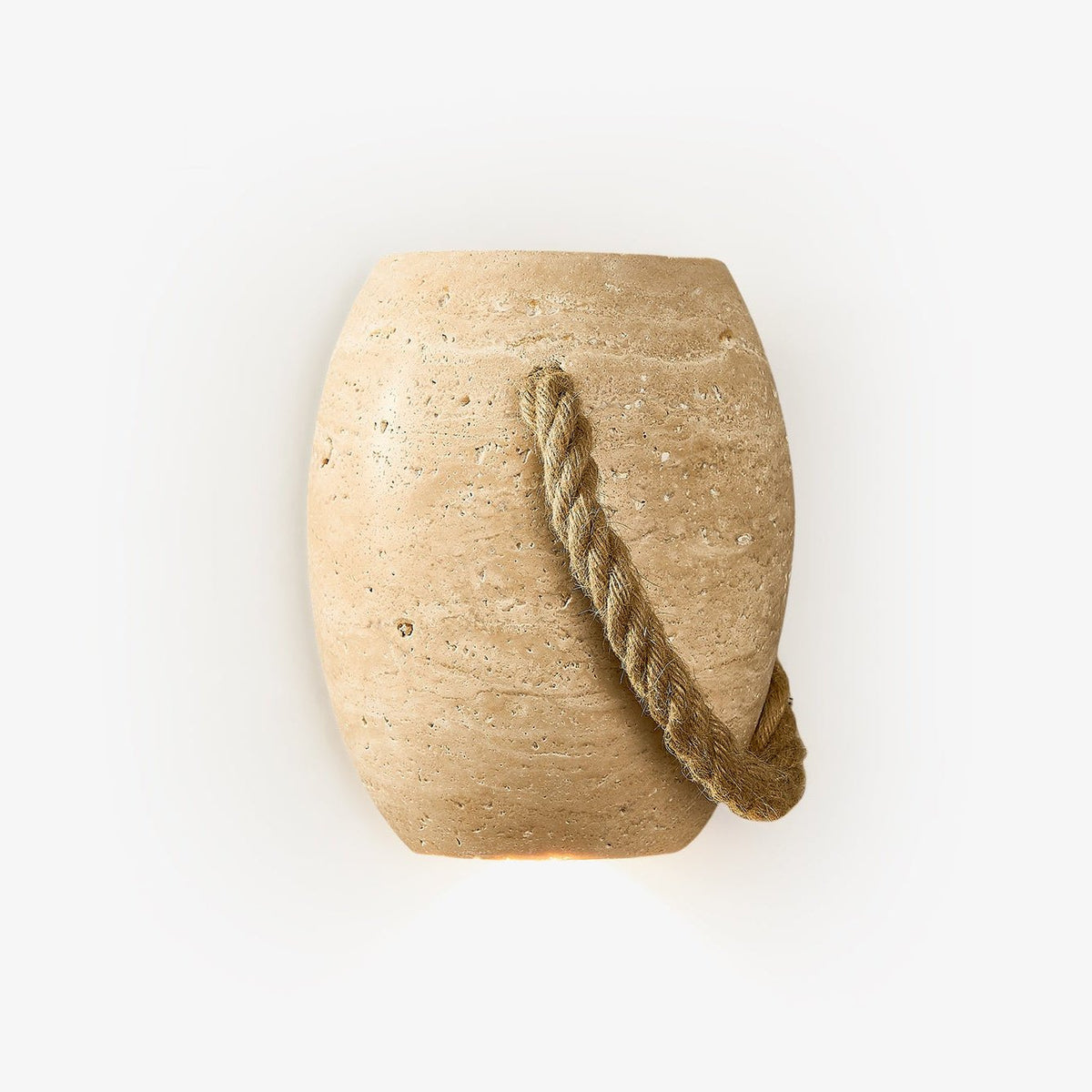 Terra Rope Travertine Wall Light - Tianguang Alabaster Lighting