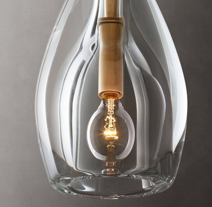 Botanist Flute Wall Light, Bedroom Wall Sconce, detail 6