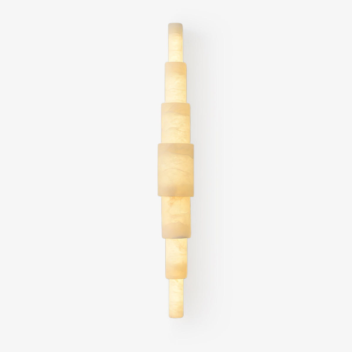 Alba Cascade Alabaster Wall Sconce - Tianguang Alabaster Lighting