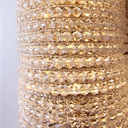 Bergamo Crystal Wall Light, Bedroom Wall Sconce, detail 3