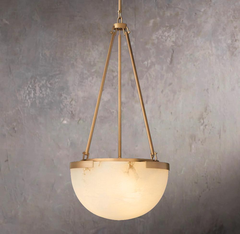 Synergy Talisman Alabaster Pendant Light - Tianguang Alabaster Lighting