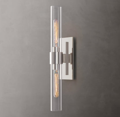 Ravelle Linear Wall Light, Bathroom Wall Sconce, detail 24