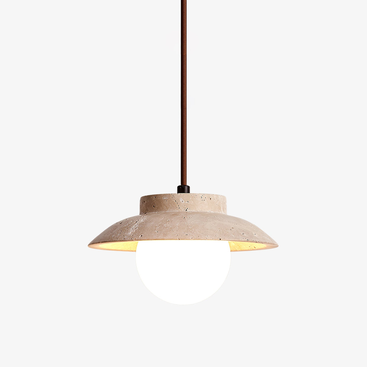 Luneva Travertine Pendant Lamp - Tianguang Alabaster Lighting