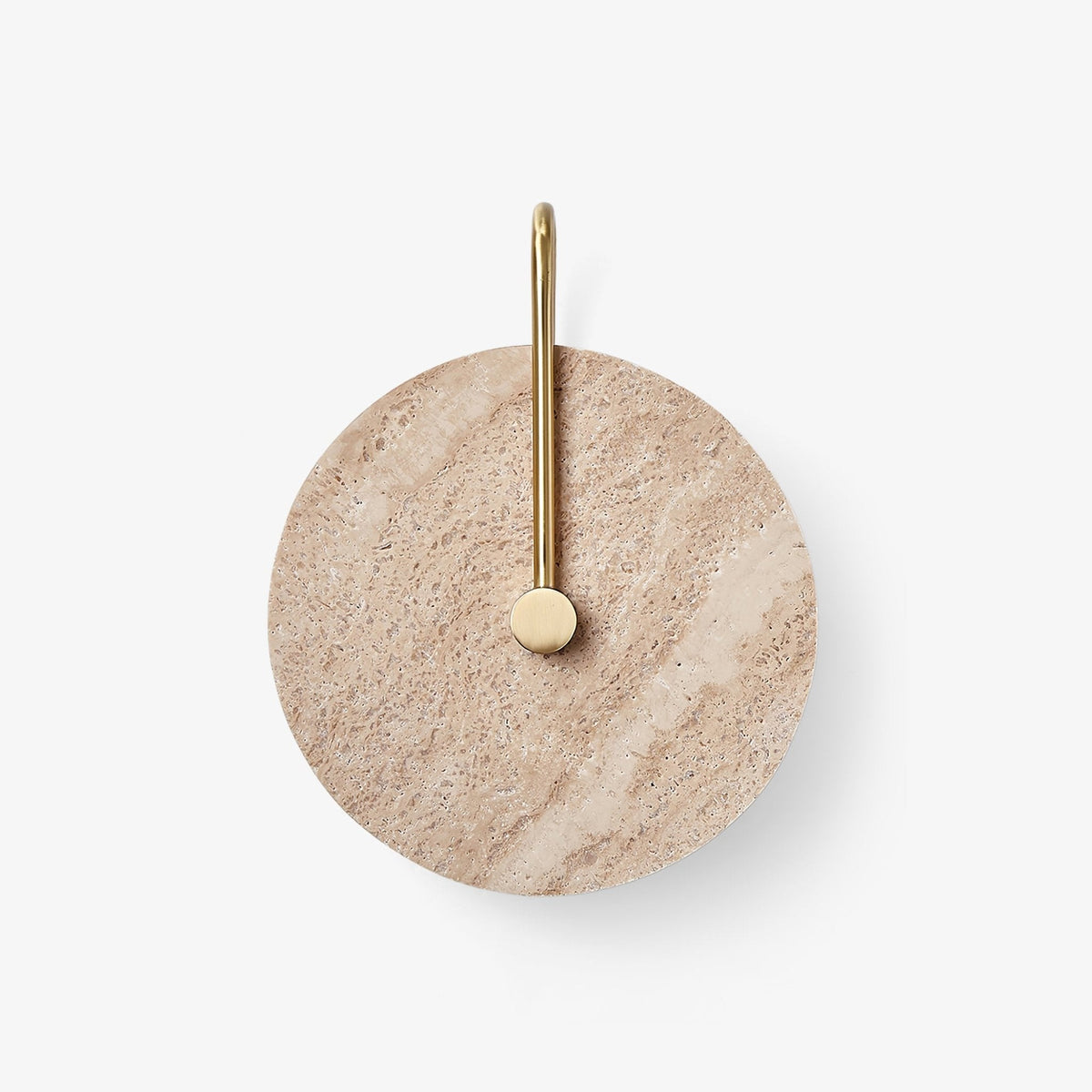 Lior Hook Travertine Wall Lamp - Tianguang Alabaster Lighting