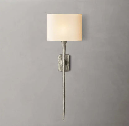 Thaddeus Grand Shaded Wall Light, Bathroom Wall Sconce, detail 13