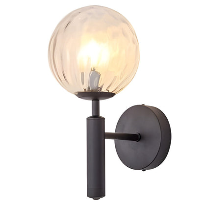 Glass Ball Shaped 5W LED Nordic Wall Light, Bedroom Wall Sconce, detail 11