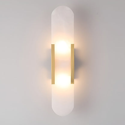 Electroplated Metal G4 LED Up and Down Lights Contemporary Wall Fixtures Lighting, Bedroom Wall Sconce, detail 6