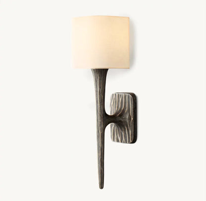 Thaddeus Shaded Wall Light, Bathroom Wall Sconce, detail 13
