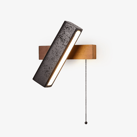 Stellar Pivot Travertine Sconce - Tianguang Alabaster Lighting