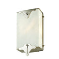 7" Wide 2 Light Wall Sconce with Onyx Stone Shade - Tianguang Alabaster Lighting