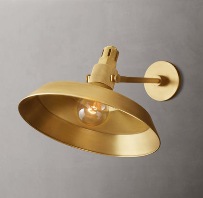 Condorcet Metal Shade Wall Light, Wall Sconce, detail 5