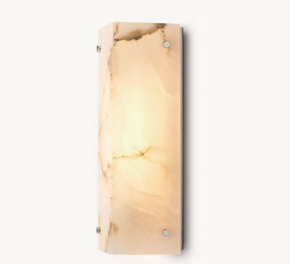 Reynard Alabaster Wall Light, Bathroom Wall Sconce, detail 11
