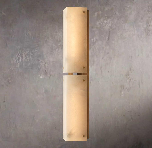 Reynards Ivory Grand Alabaster Wall Lamp - Tianguang Alabaster Lighting