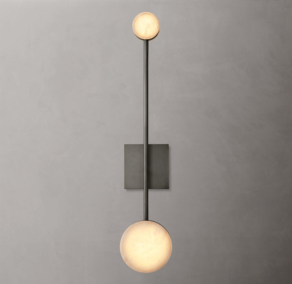 Alexander Wall Light 28", Bedroom Wall Sconce, detail 10