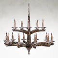 Invernesse 51.5 inch Ceiling Marble Chandelier Light - Tianguang Alabaster Lighting
