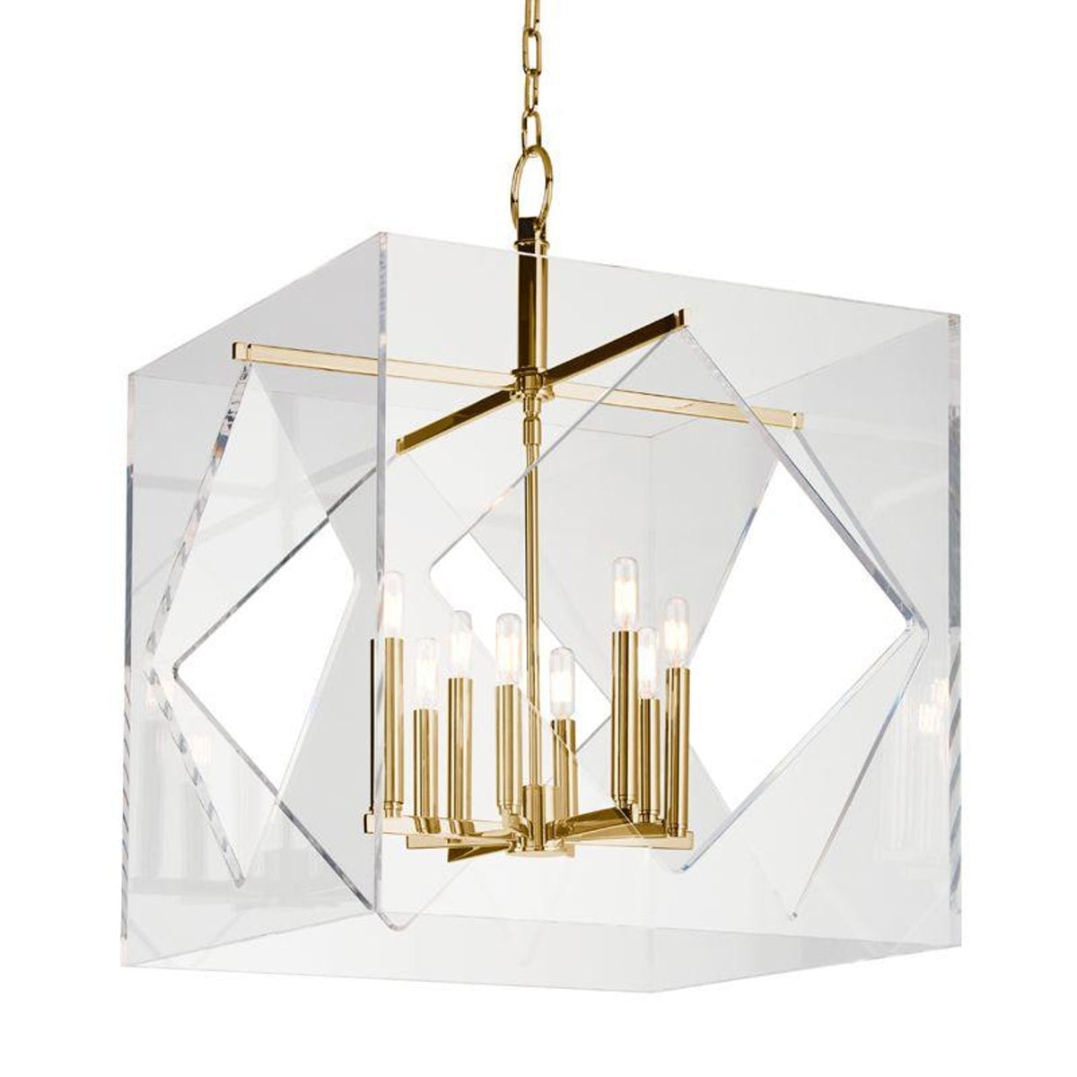 Colette 22-in LED Alabaster Chandelier - Tianguang Alabaster Lighting
