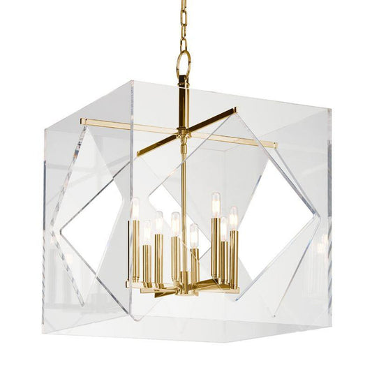Colette 22-in LED Alabaster Chandelier - Tianguang Alabaster Lighting