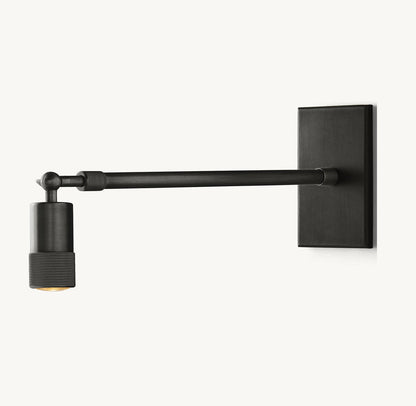 Utilitaire Grand Telescoping Wall Light, Bedroom Wall Sconce, detail 11