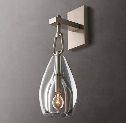 Botanist Flute Wall Light, Bedroom Wall Sconce, detail 2