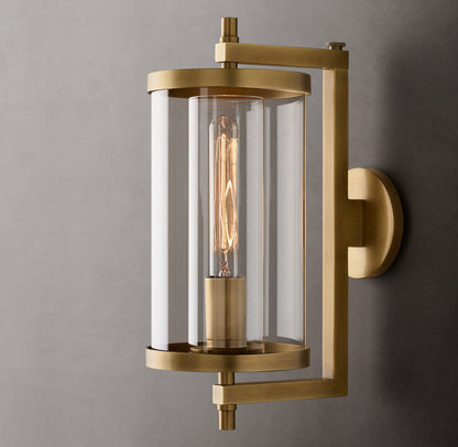 Devaux Circular Sconce, Wall Sconce, 10"D x 16"H