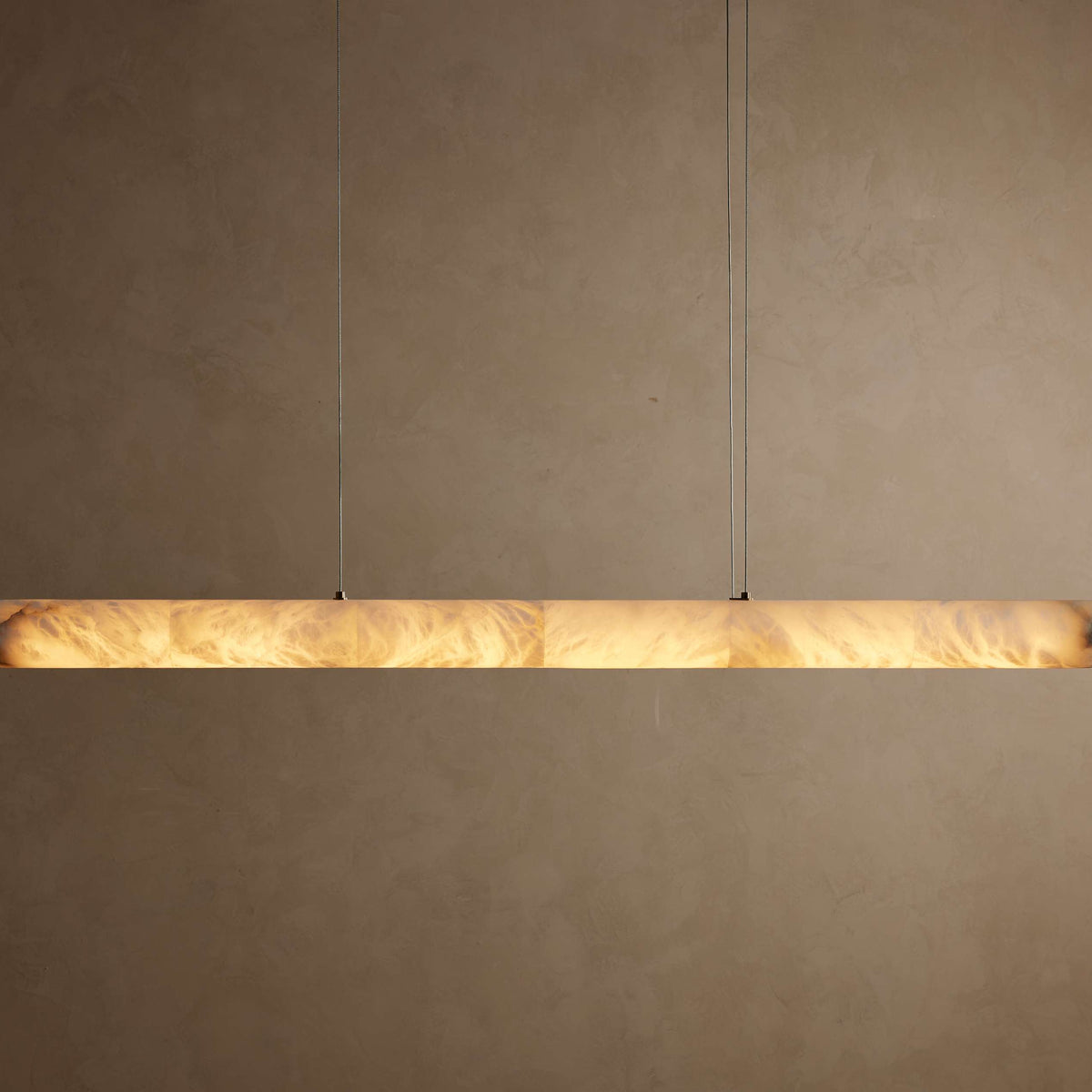 Halima Linear Alabaster Chandelier - Tianguang Alabaster Lighting