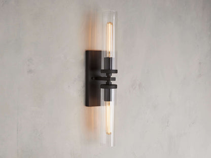 Andreas Double Wall Light, Hardwired Wall Sconce, detail 5
